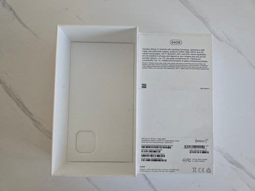 Preowned iphone empty box - empty,