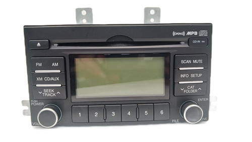 2007 2011 hyundai accent - accent, radio