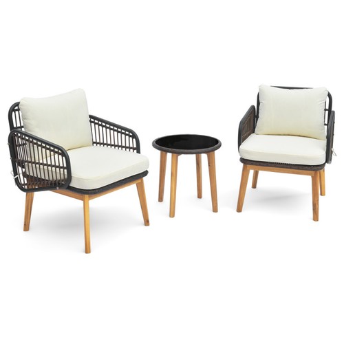 Pieces acacia wood patio - 3,