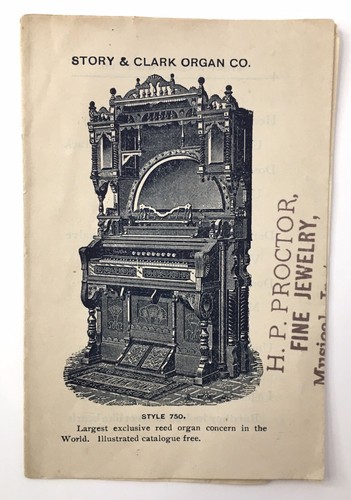 Story clark organ company - &,