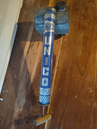 Vintage unico tin bug sprayer - vintage,