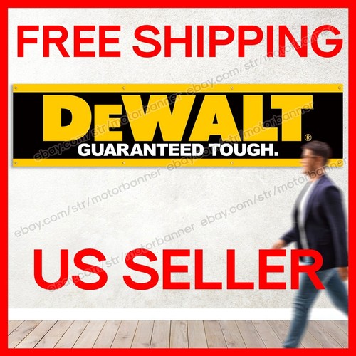 Dewalt flag banner - dewalt, 2x8