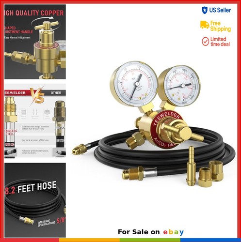 Argon co2 regulator 4000 psi - regulator,