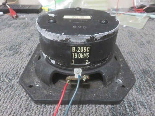 Bozak b209c ohm - ohm, midrange