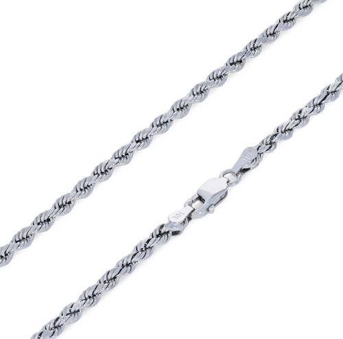 10k white gold - gold, 1.5mm-7mm