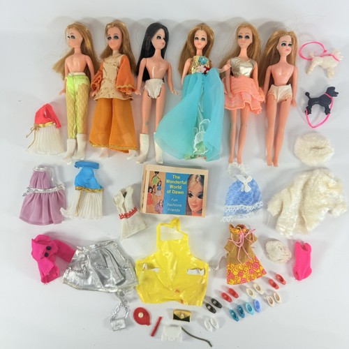 Topper dawn doll lot - dawn, clothes