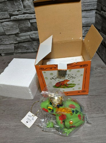 New box fanciful frogs - in, 4"
