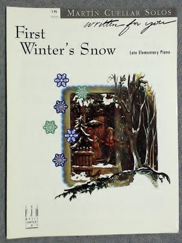 First winter snow martin - by,