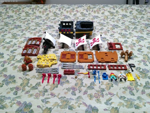 Imaginext pirate raider ship - imaginext,