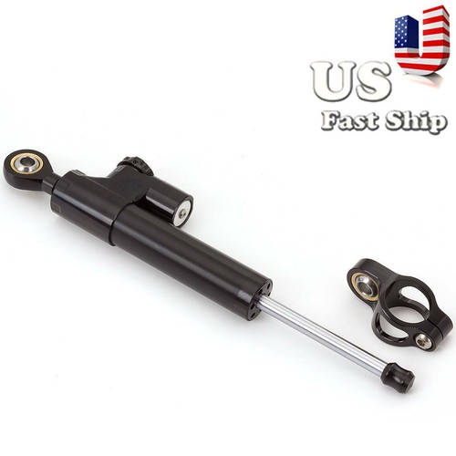 Black steering stabilizer - black,