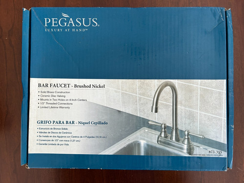 Pegasus bar faucet brushed - pegasus,