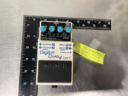 Boss digital delay - dd-7, made