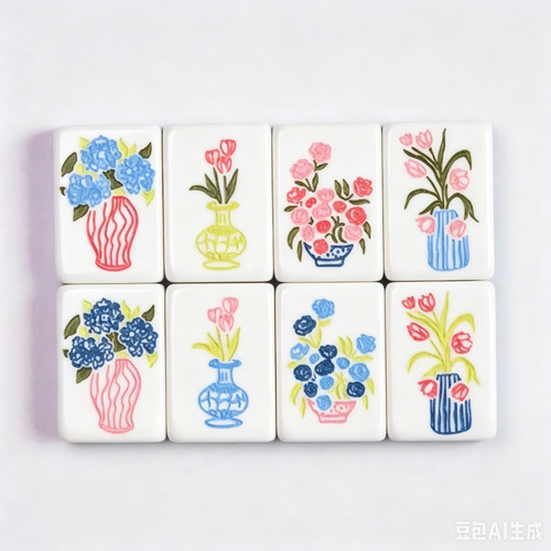 American mahjong game - game, set,