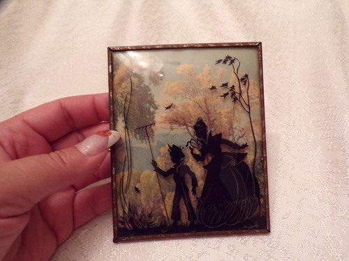 Vtg small silhouette - silhouette, picture
