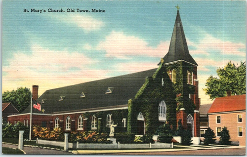 Old town maine - old, mary's