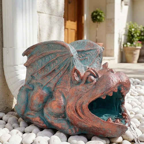 Unique gargoyle downspout - unique,