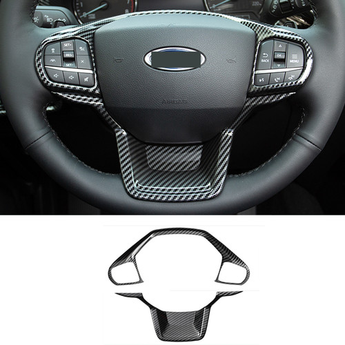 Carbon fiber steering wheel - carbon,