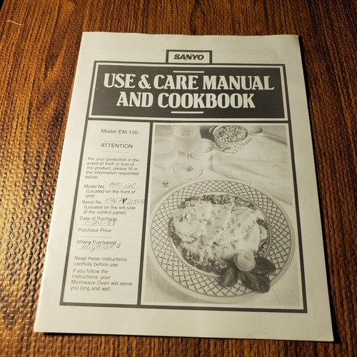 Sanyo use care manual - use,
