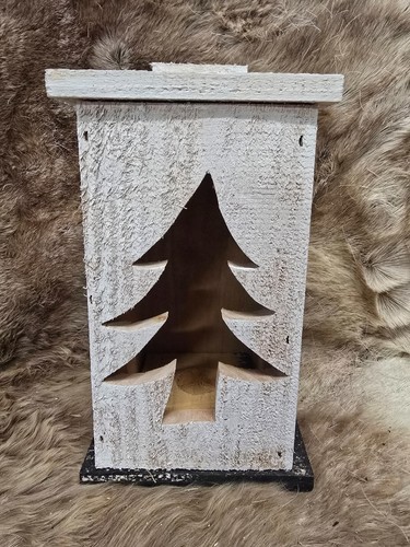 Rustic wooden pine christmas - wooden,