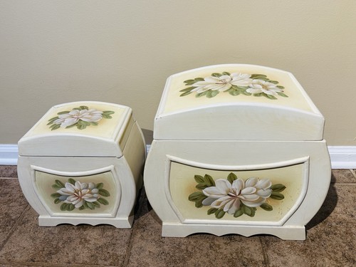 Vintage decor wooden storage - vintage,