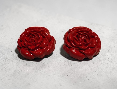 Red rose lawn garden - red,
