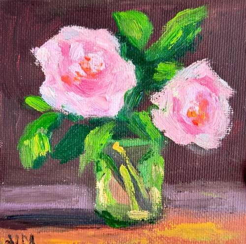 Roses painting original - roses,