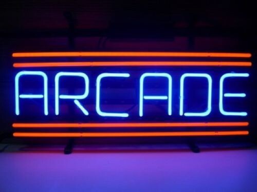 Arcade neon sign - arcade,