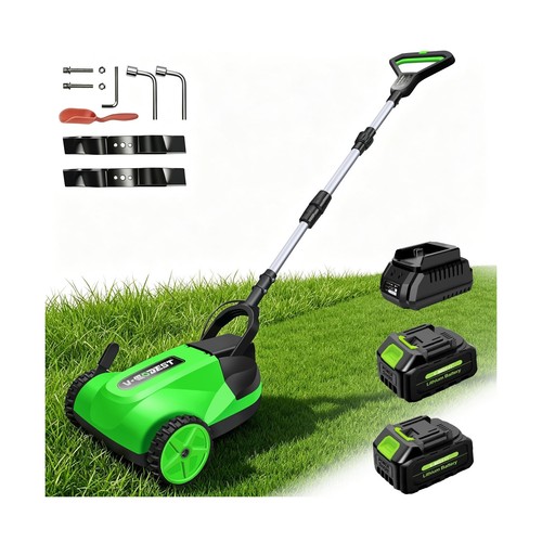 Small electric lawn mower - small,