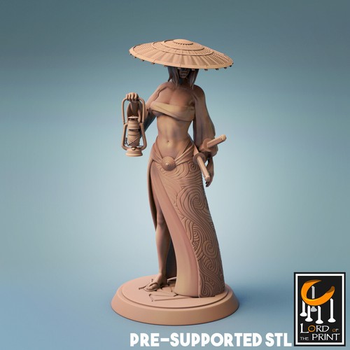Female samurai explorer - female,