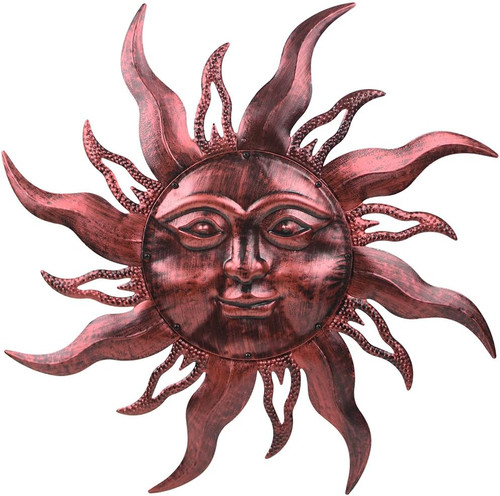 Outdoor wall decor rust - 28'',