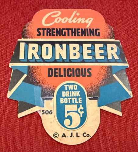 Vintage ironbeer beer beverage - beer,