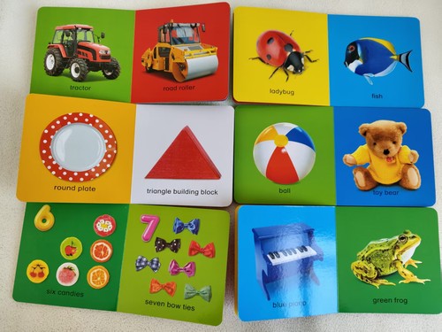 6pcs toddler mini hard - hard, board