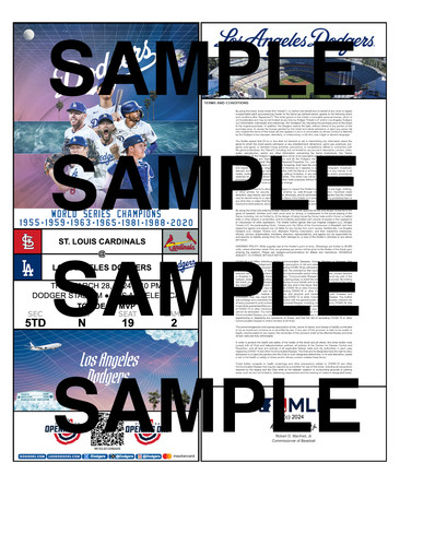 2024 los angeles dodgers pdf - dodgers,