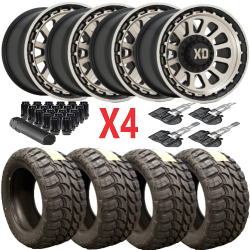 Satin black wheels - xd,