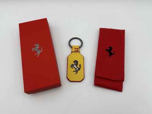 Ferrari yellow red leather - &,