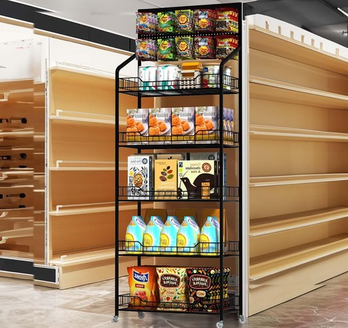 Tier retail display rack - 5,