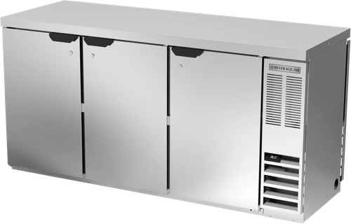 Beverage air stainless - 72",