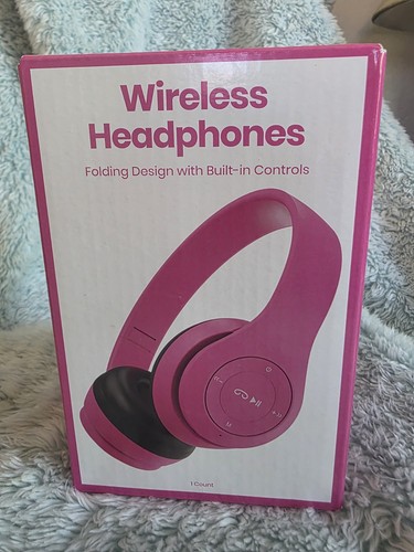 New pink wireless over - pink,
