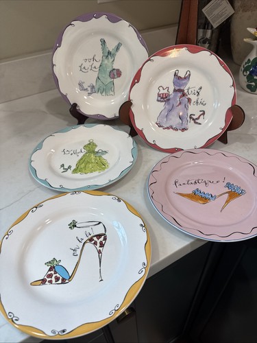 Rosanna dessert plates set - plates,