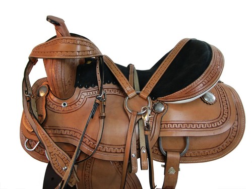 Barrel racing western - racing, saddle