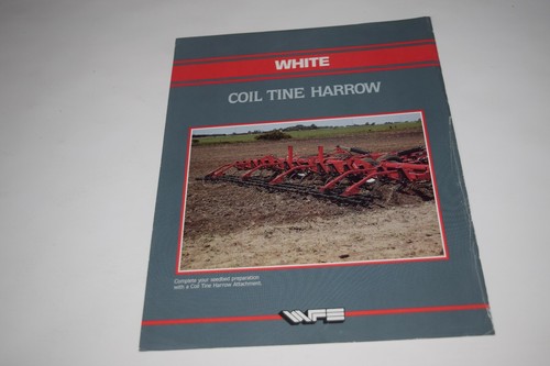 White farm equipment coil - farm, tine