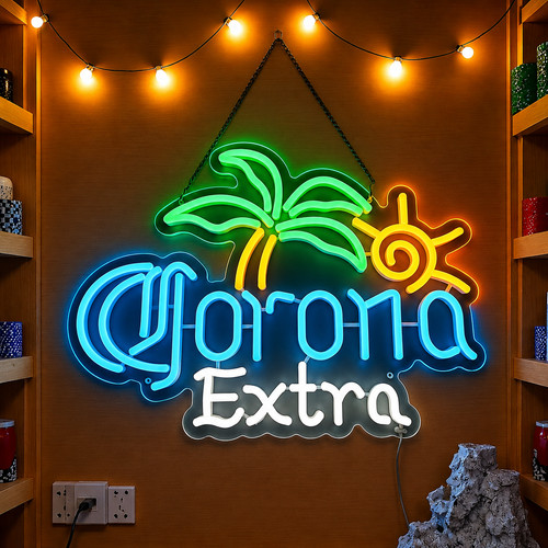 X12 corona extra - 16"x12", beer