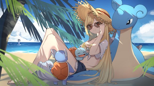 Pokemon anime girls art - , 2d