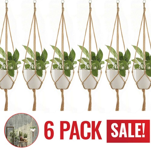 6pack macrame plant - 6pack, hanger