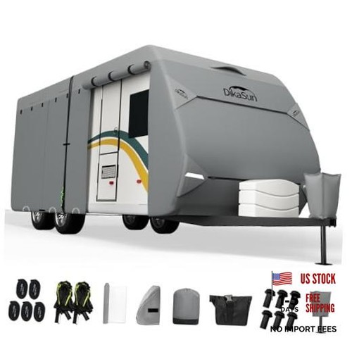 Travel trailer cover - trailer,