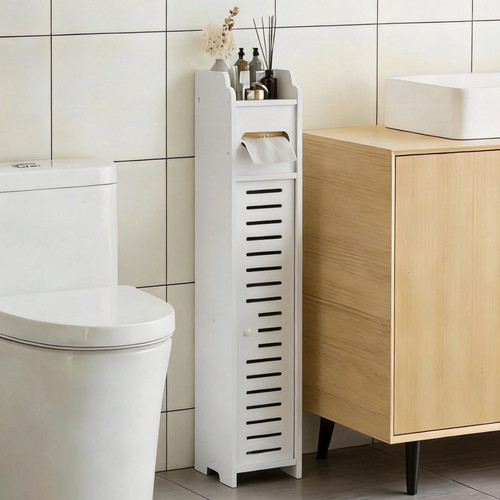 Slim bathroom storage cabinet - slim,