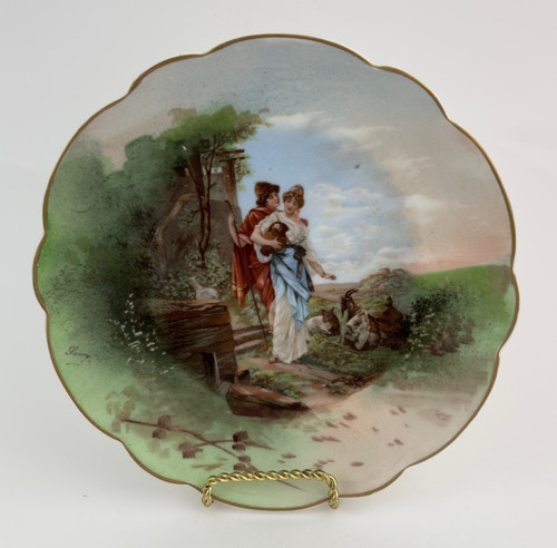 Limoges lrl signed wall - signed,
