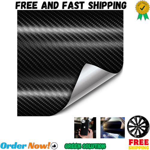 Black true carbon fiber - r,