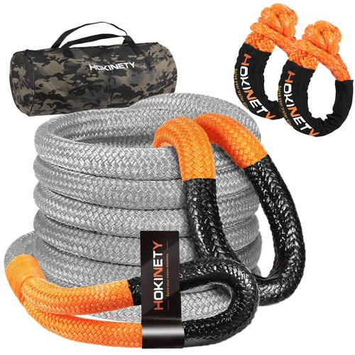 Kinetic recovery tow rope - recovery,