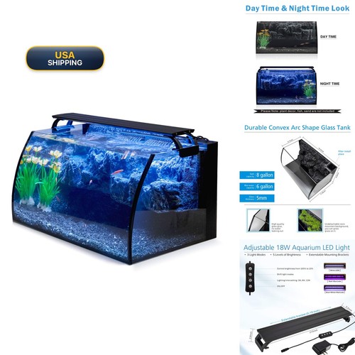 Hygger horizon gallon led - 8,